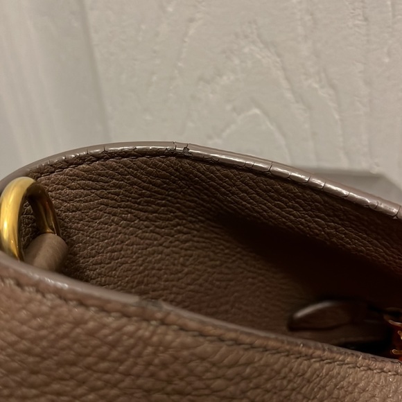 Authentic Prada Leather Tote Bag with Flaws - Picture 6 of 15